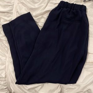 J Crew Navy Pull On Pants